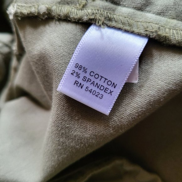 Banana Republic heritage Green Camoflauge Jeans, Size 25 - Picture 8 of 8